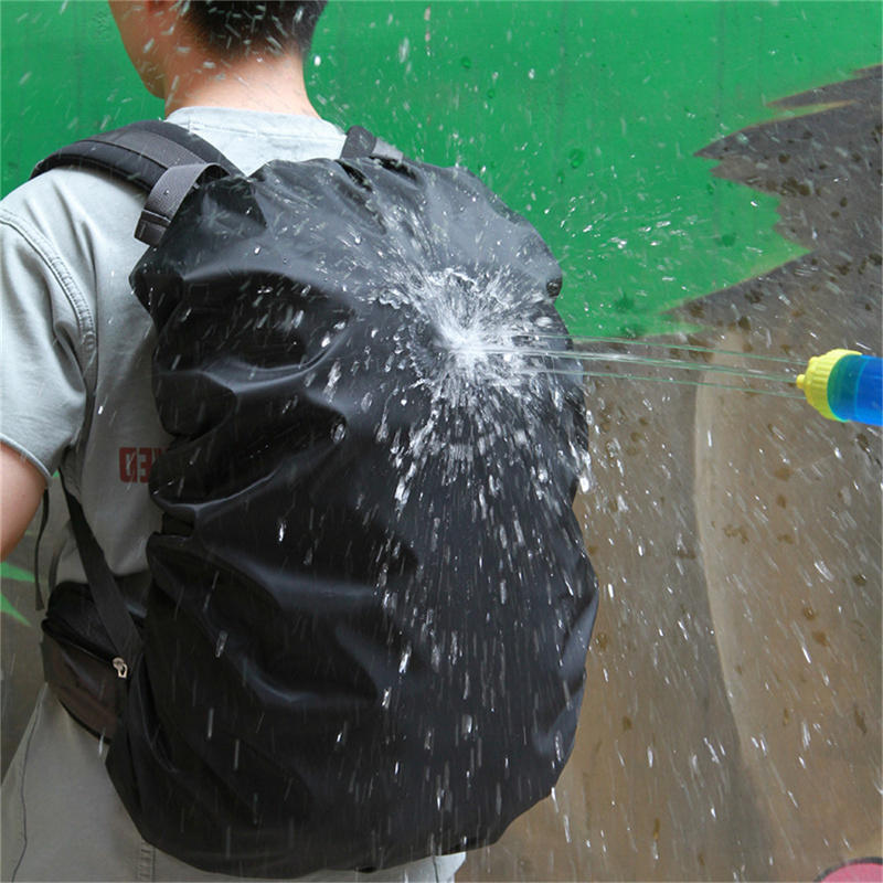 Camping Cooking Cover - ผ้าคลุมกันฝนสำหรับกระเป๋าเป้สะพายหลังน้ำหนักเบาพร้อมขอบยางยืด ป้องกันฝุ่นสำหรับการเดินทางขนาดกะทัดรัด เหมาะสำหรับกระเป๋าเป้สำหรับตั้งแคมป์กลางแจ้ง