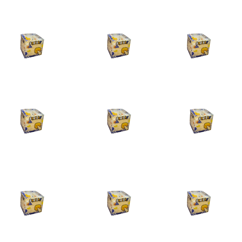 Fire Starter Cube - ลูกบอลบีบกันเครียดรูปทรงลูกเต๋าชีส Taba Squishy บีบได้ ไม่เด้งกลับ ของเล่นเสริมพัฒนาการสำหรับเด็กและผู้ใหญ่