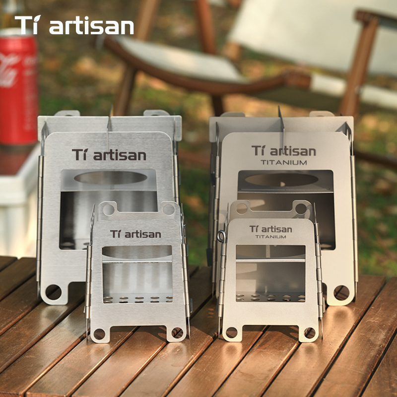 เตาแคมป์ปิ้งสแตนเลส Tiartisan  - Camping Cooking Wood Stove บทวิจารณ์และราคา