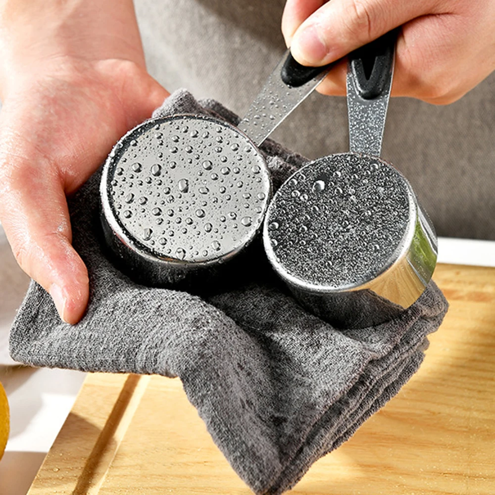5/10 ชิ้นสแตนเลสวัดถ้วยและช้อน - Camping Cooking Tool Set บทวิจารณ์และราคา