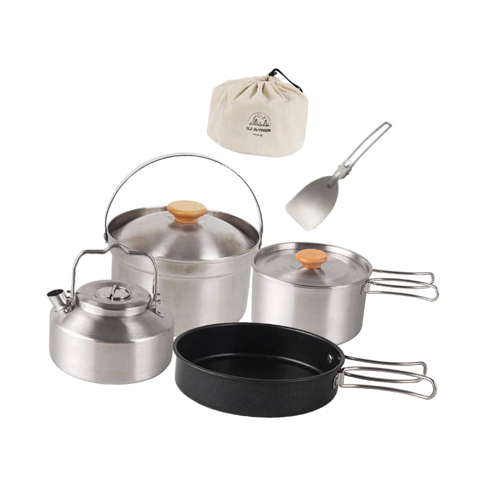 ชุดเครื่องครัวสำหรับตั้งแคมป์  - Camping Cooking Gear Set บทวิจารณ์และราคา
