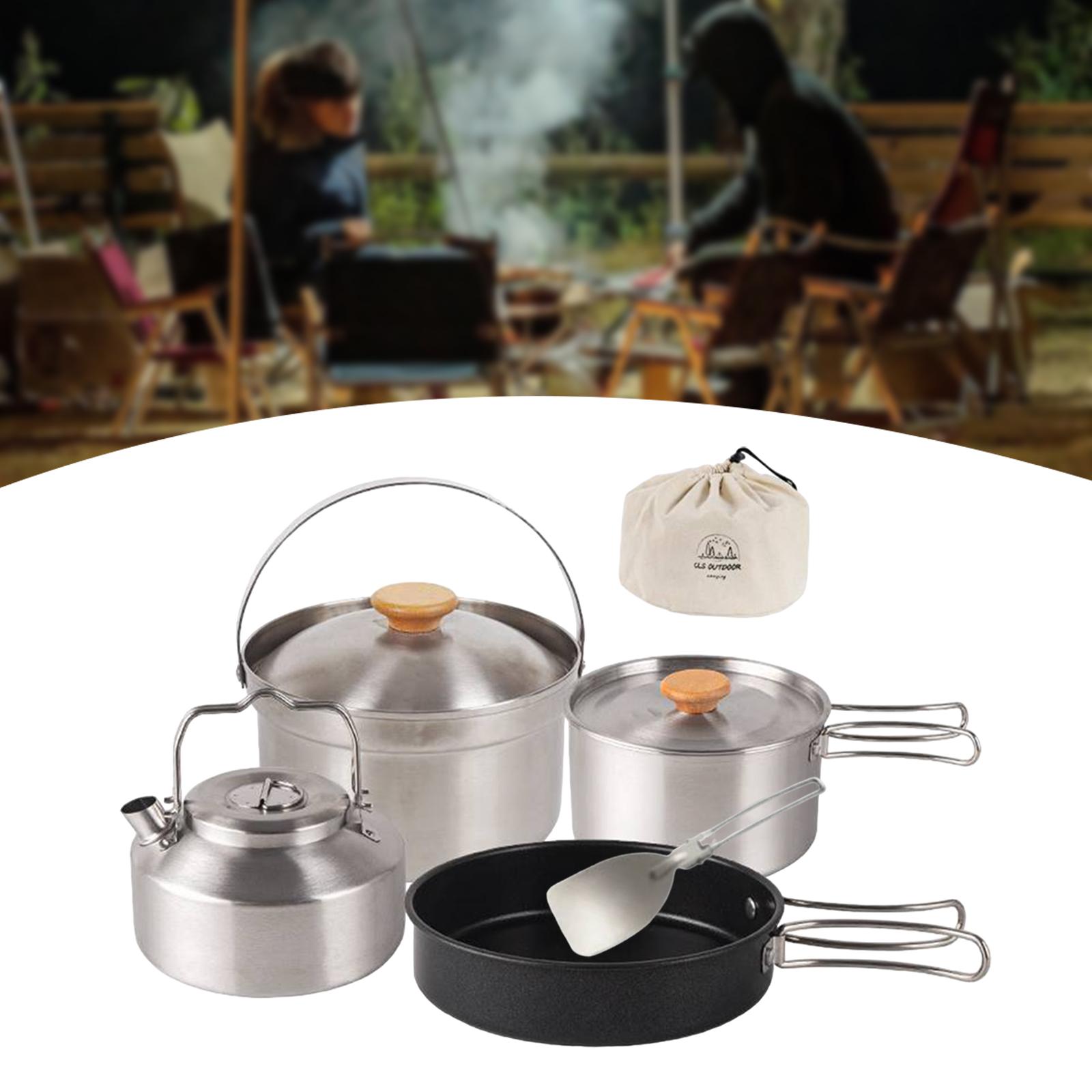 ชุดเครื่องครัวสำหรับตั้งแคมป์  - Camping Cooking Gear Set บทวิจารณ์และราคา