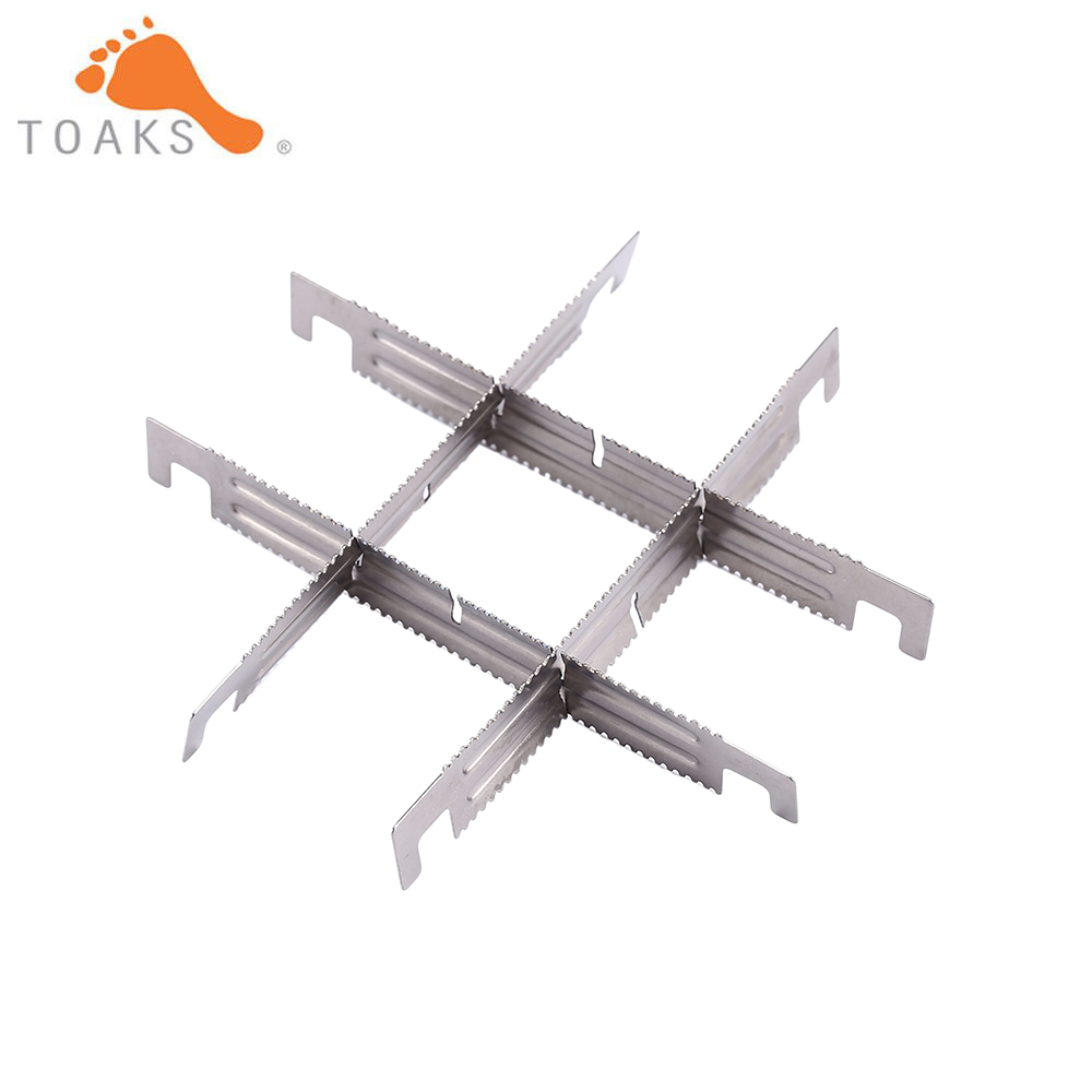2/4/6pcs TOAKS กลางแจ้งไทเทเนี - Camping Cooking Wood Stove บทวิจารณ์และราคา