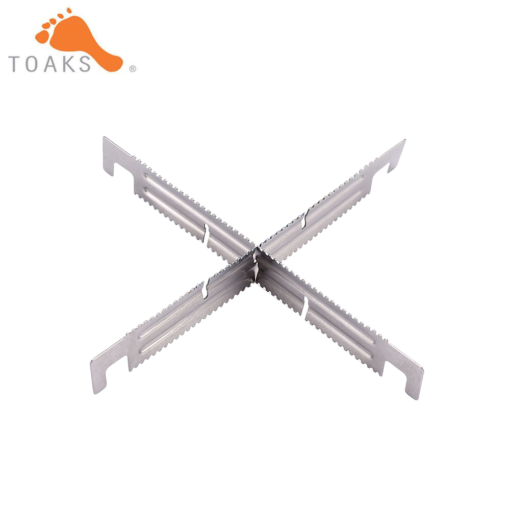 2/4/6pcs TOAKS กลางแจ้งไทเทเนี - Camping Cooking Wood Stove บทวิจารณ์และราคา
