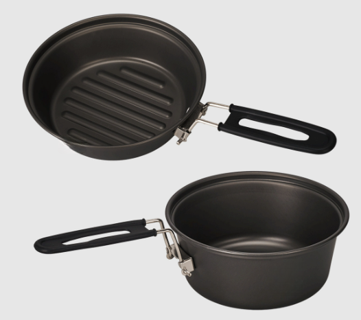 ชุดเครื่องครัวแคมป์ปิ้งอลูมิเน - Camping Cooking Gear Set บทวิจารณ์และราคา