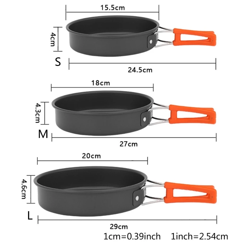 กระทะแบบพกพากระทะนอนสติ๊กแบบกะ - Camping Cooking Wok บทวิจารณ์และราคา