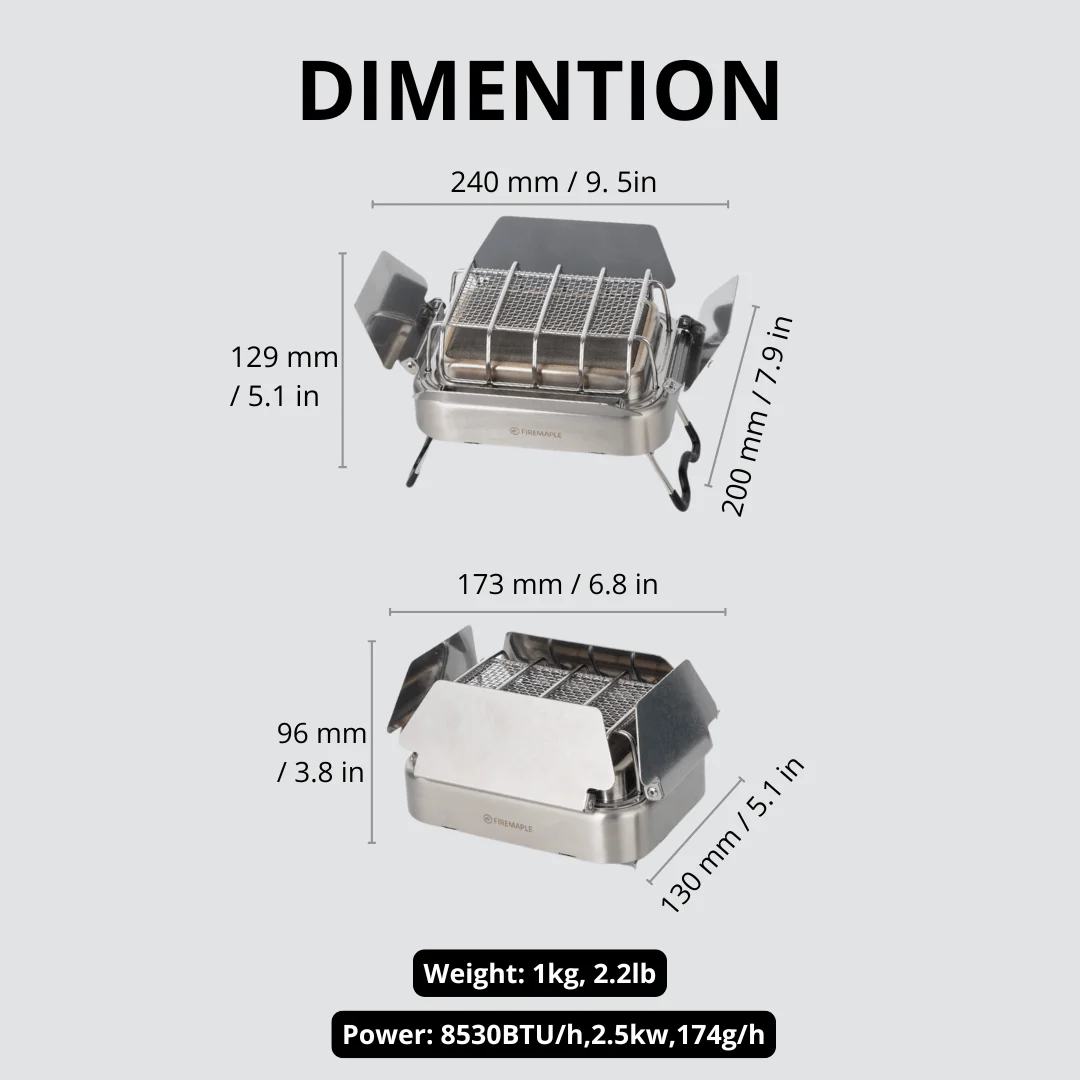 Fire-Maple Sunflower X แก๊สเตา - Camping Cooking Heater บทวิจารณ์และราคา