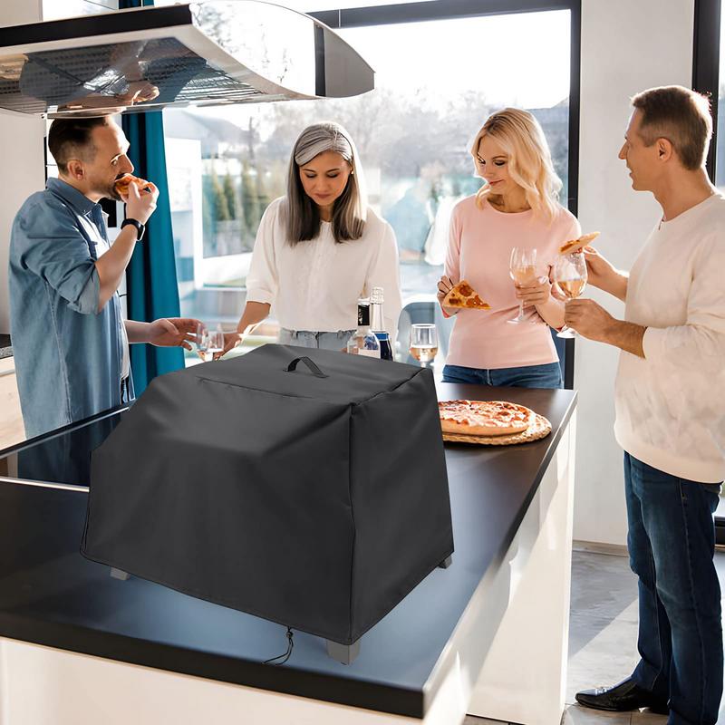 420D ฝาครอบเตาอบพิซซ่ากันน้ำกั - Camping Cooking Cover บทวิจารณ์และราคา