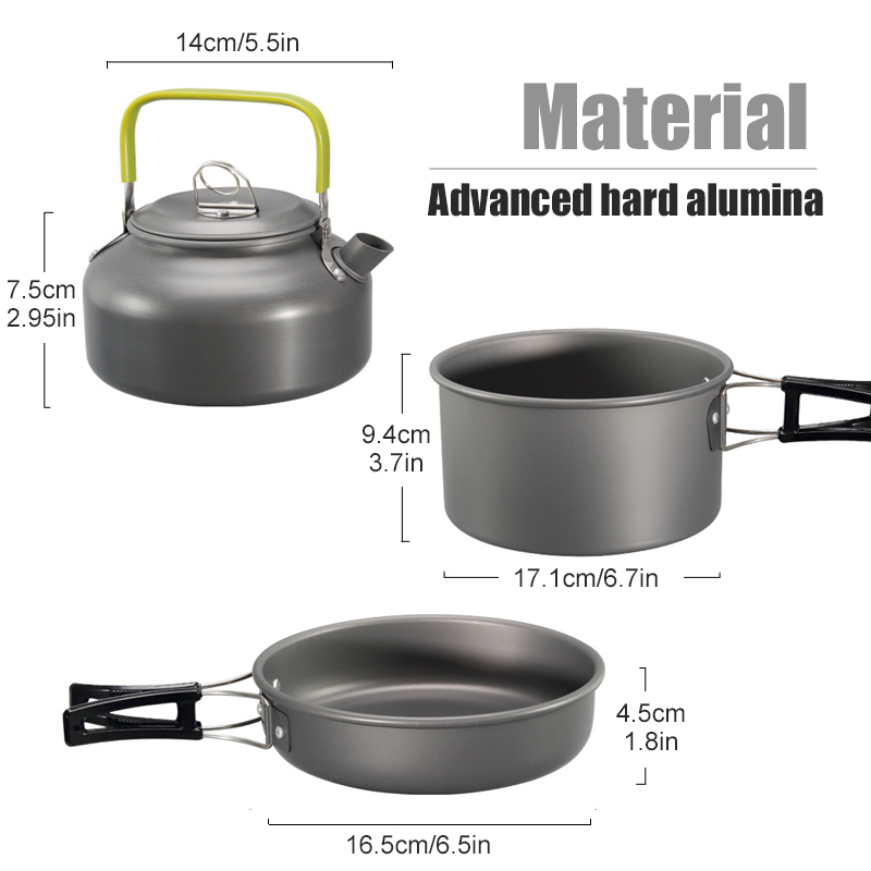 WESTTUNE ชุดเครื่องครัวตั้งแคม - Camping Cooking Wok บทวิจารณ์และราคา
