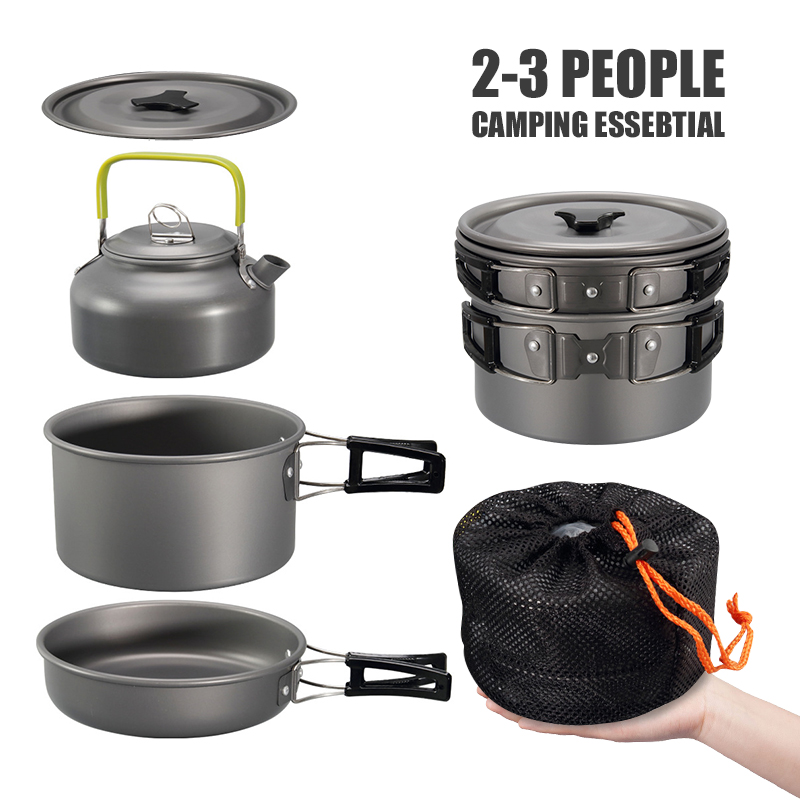 WESTTUNE ชุดเครื่องครัวตั้งแคม - Camping Cooking Wok บทวิจารณ์และราคา