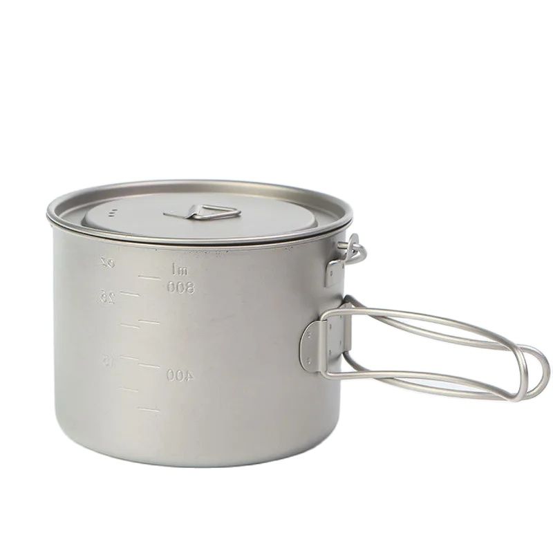 หม้ออาหารปิคนิคไทเทเนียม750มล. - Camping Cooking Tool Set บทวิจารณ์และราคา