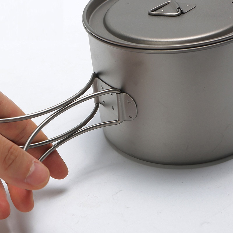 หม้ออาหารปิคนิคไทเทเนียม750มล. - Camping Cooking Tool Set บทวิจารณ์และราคา