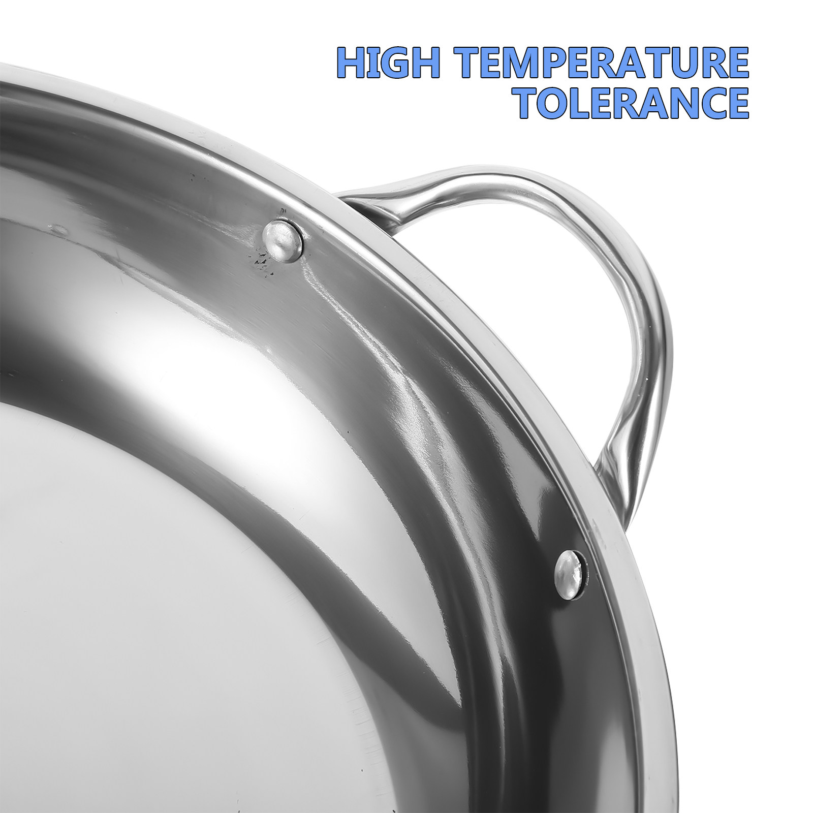 กระทะสแตนเลสสองหูจับ หม้อทำอาห - Camping Cooking Wok บทวิจารณ์และราคา