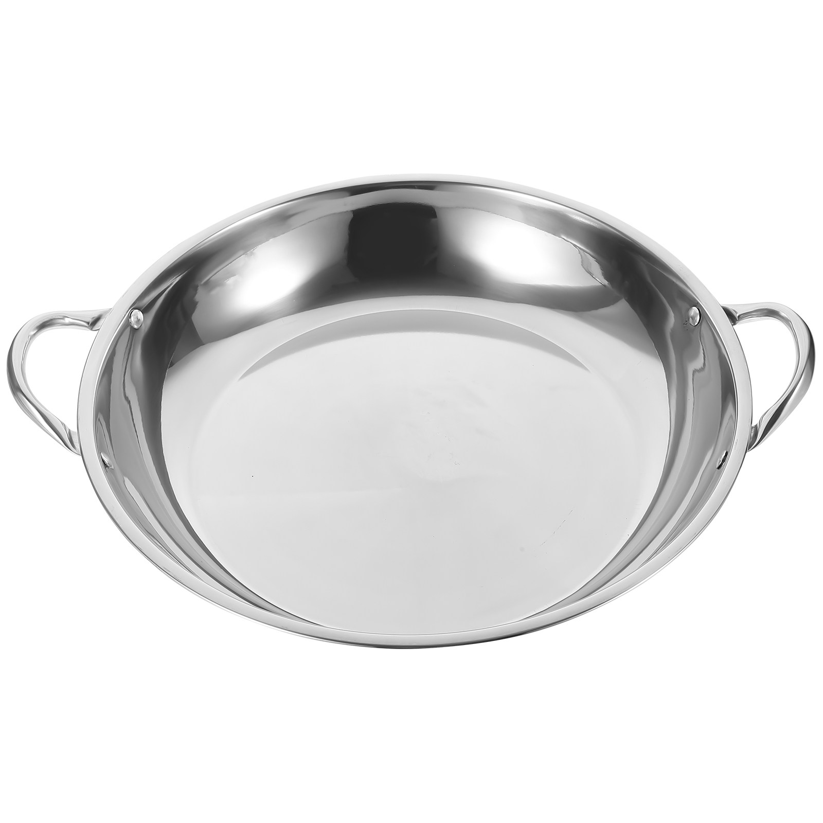 กระทะสแตนเลสสองหูจับ หม้อทำอาห - Camping Cooking Wok บทวิจารณ์และราคา