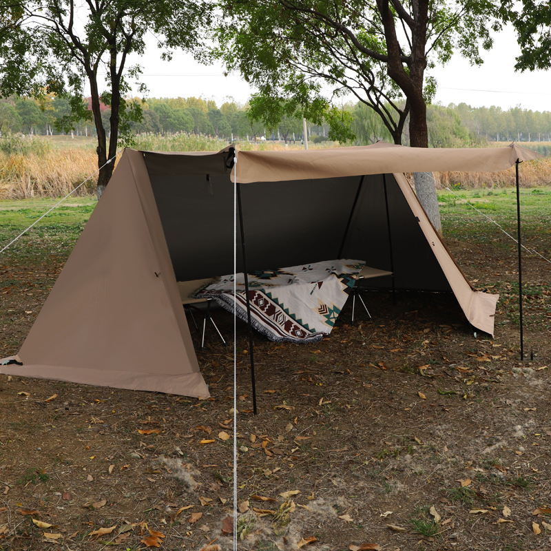 เต็นท์แคมป์ปิ้งกลางแจ้งแบบสองช - Camping Cooking Awning บทวิจารณ์และราคา