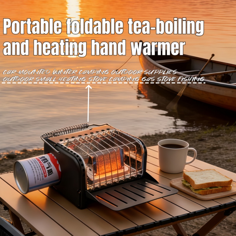 เตาแก๊สแคมป์ปิ้ง 1200W เตาพกพา - Camping Cooking Heater บทวิจารณ์และราคา