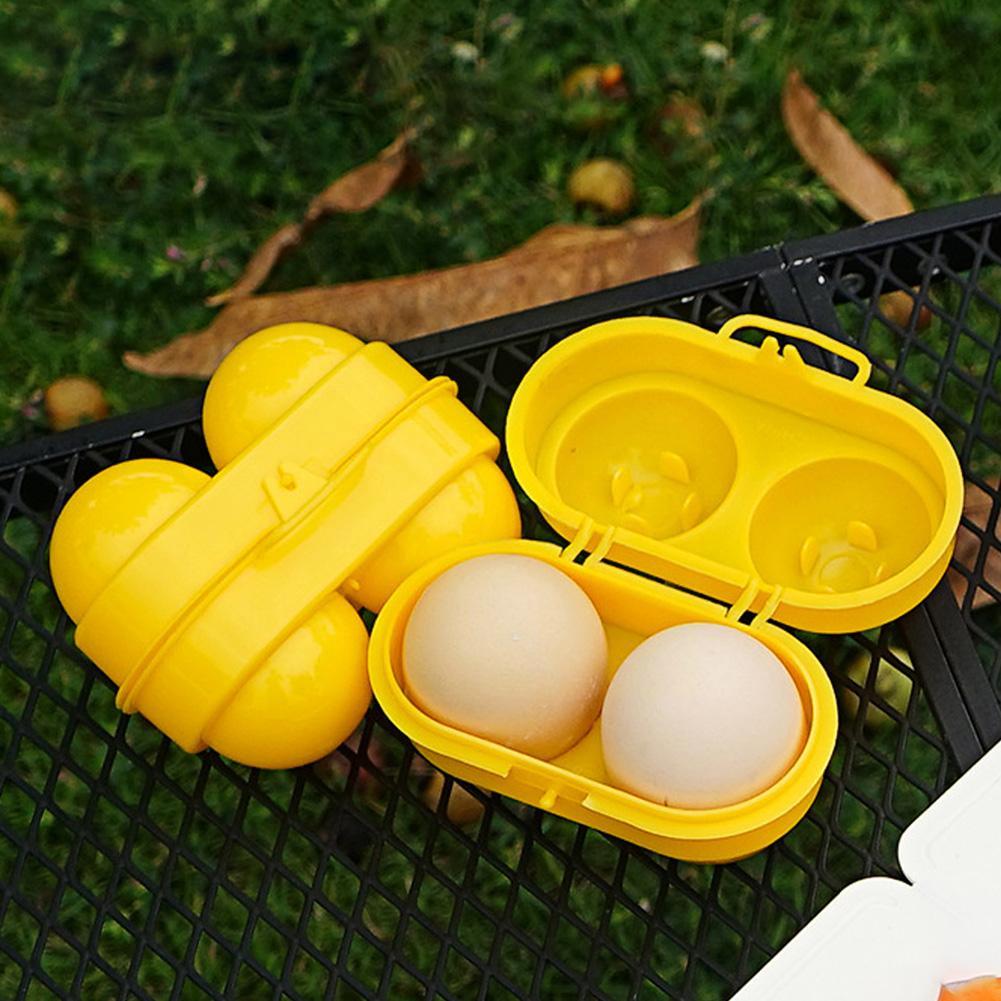 กล่องเก็บไข่แบบ2ช่องกล่องใส่ไข - Camping Cooking Cover บทวิจารณ์และราคา