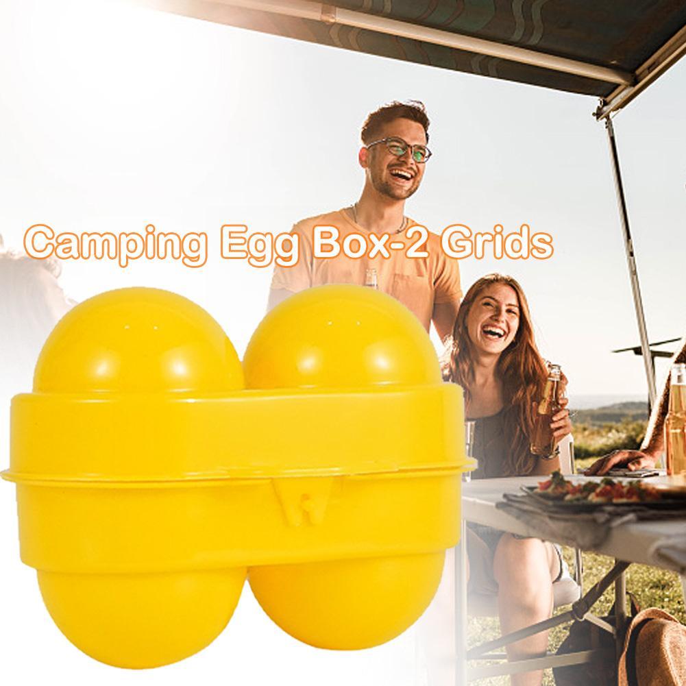กล่องเก็บไข่แบบ2ช่องกล่องใส่ไข - Camping Cooking Cover บทวิจารณ์และราคา