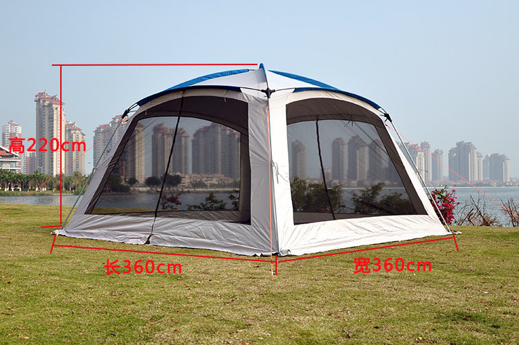 เต็นท์กันสาดผ้าอ็อกซ์ฟอร์ดกันฝ - Camping Cooking Awning บทวิจารณ์และราคา