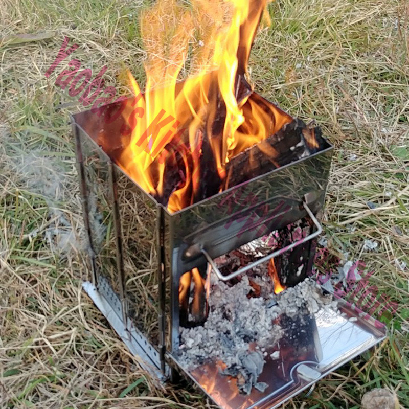 เตาไม้สำหรับตั้งแคมป์กลางแจ้ง  - Camping Cooking Wood Stove บทวิจารณ์และราคา