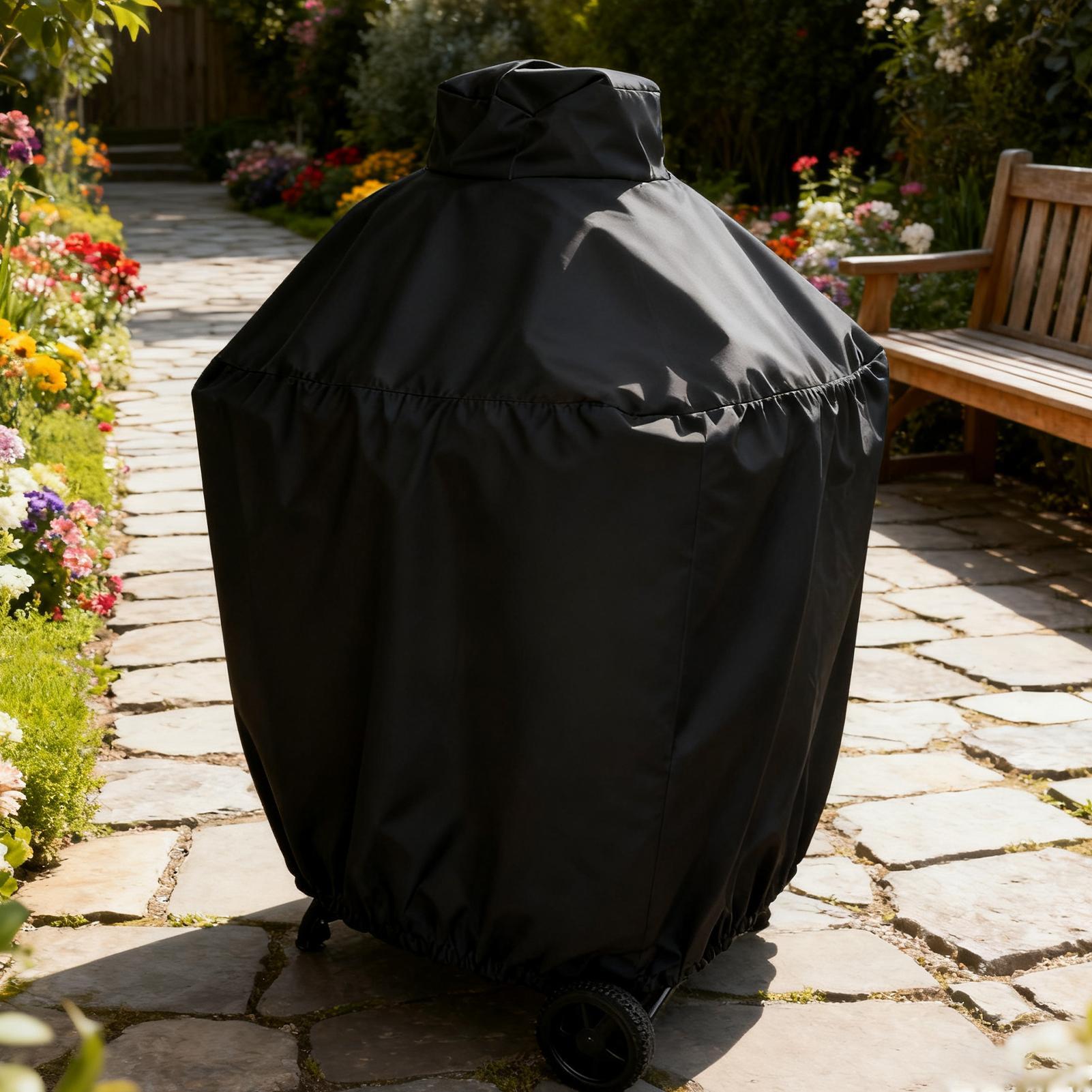 ผ้าคลุมเตาย่าง 210D อ๊อกซ์ฟอร์ - Camping Cooking Cover บทวิจารณ์และราคา