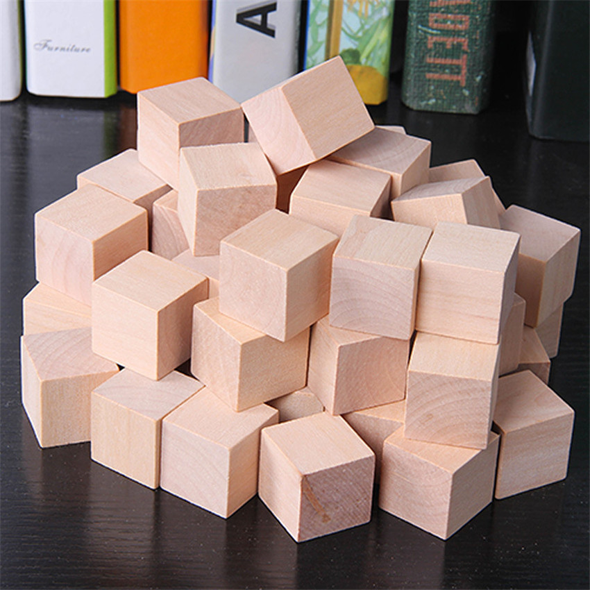 30 ชิ้น/ล็อต 2X2 ซม. ไม้หลากสี - Fire Starter Cube บทวิจารณ์และราคา