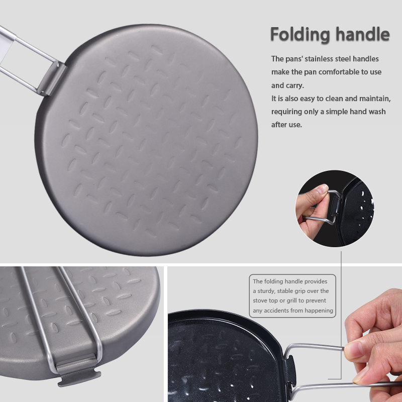 Boundless Voyage Titanium Nons - Camping Cooking Wok บทวิจารณ์และราคา