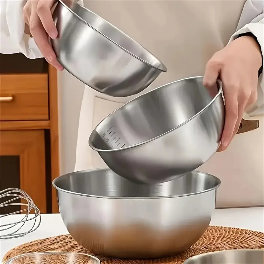 ชุดชามสแตนเลส 1-3 ใบ พร้อมสเกล - Camping Cooking Tool Set บทวิจารณ์และราคา