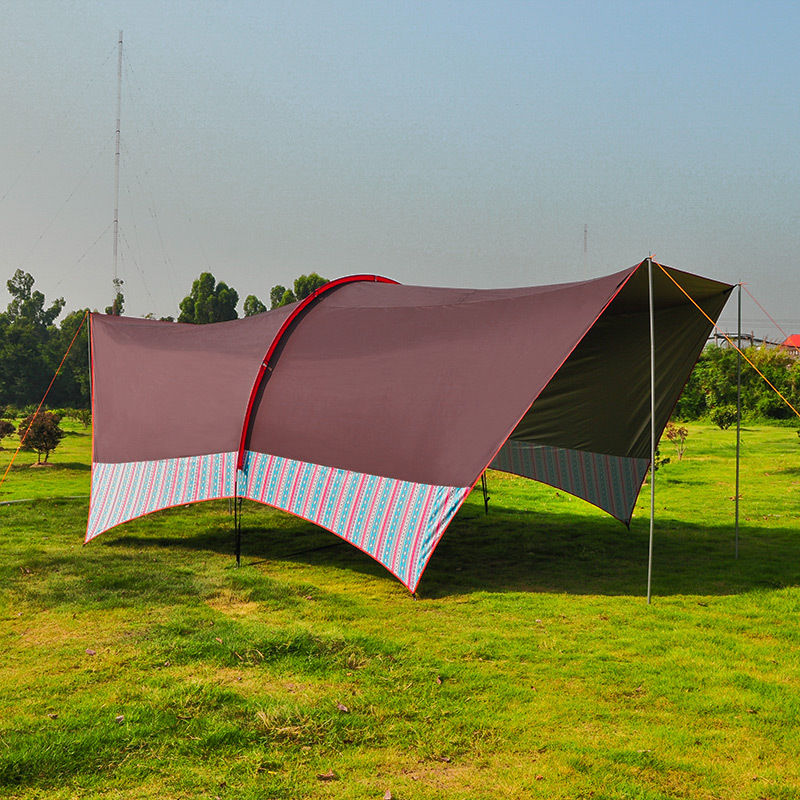 กันสาดขนาดใหญ่สำหรับหลายคน พร้ - Camping Cooking Awning บทวิจารณ์และราคา