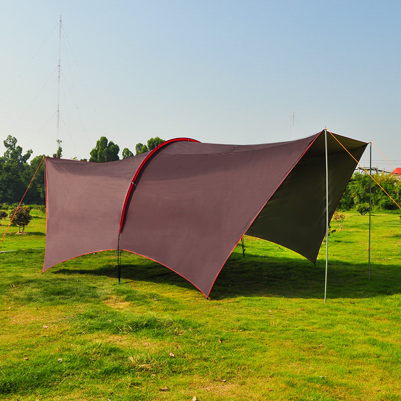 กันสาดขนาดใหญ่สำหรับหลายคน พร้ - Camping Cooking Awning บทวิจารณ์และราคา