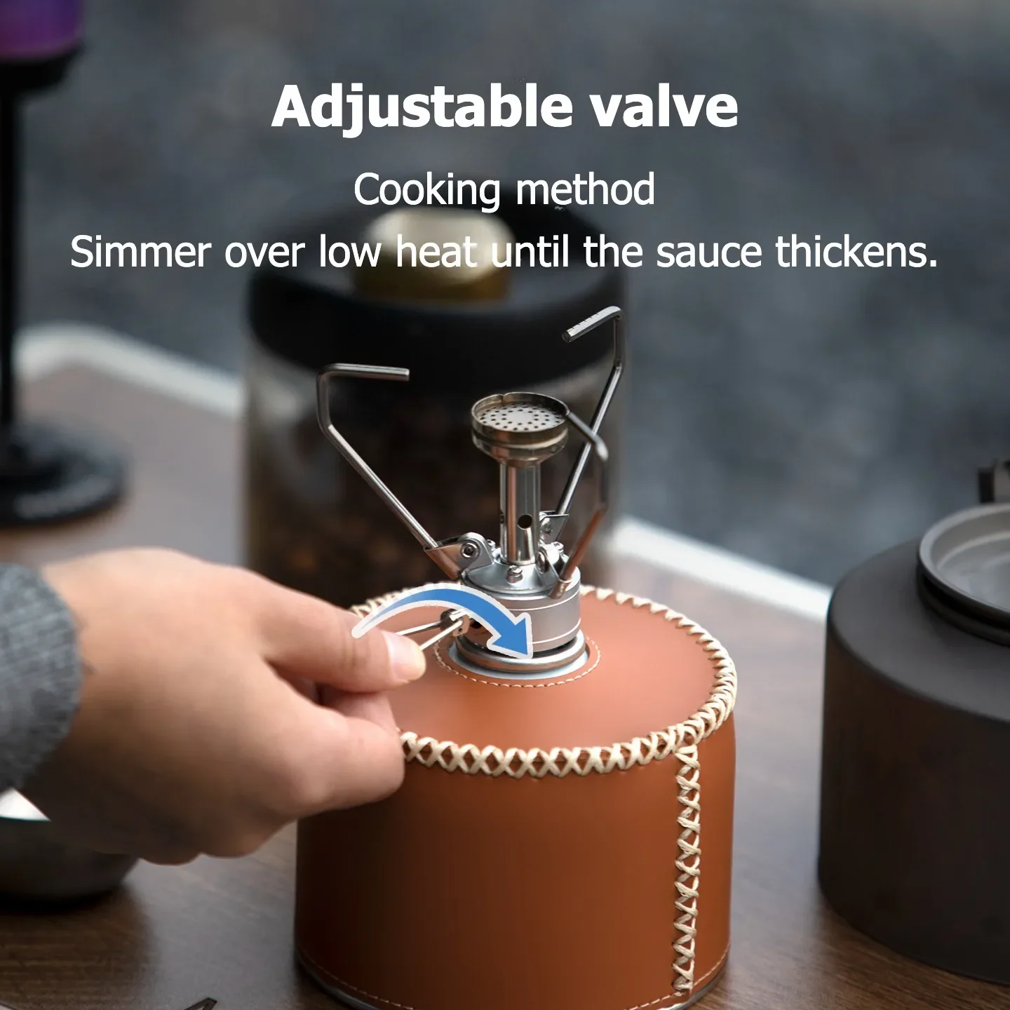 เตาแก๊สพกพาแบบรวมวัสดุสแตนเลส  - Camping Cooking Heater บทวิจารณ์และราคา