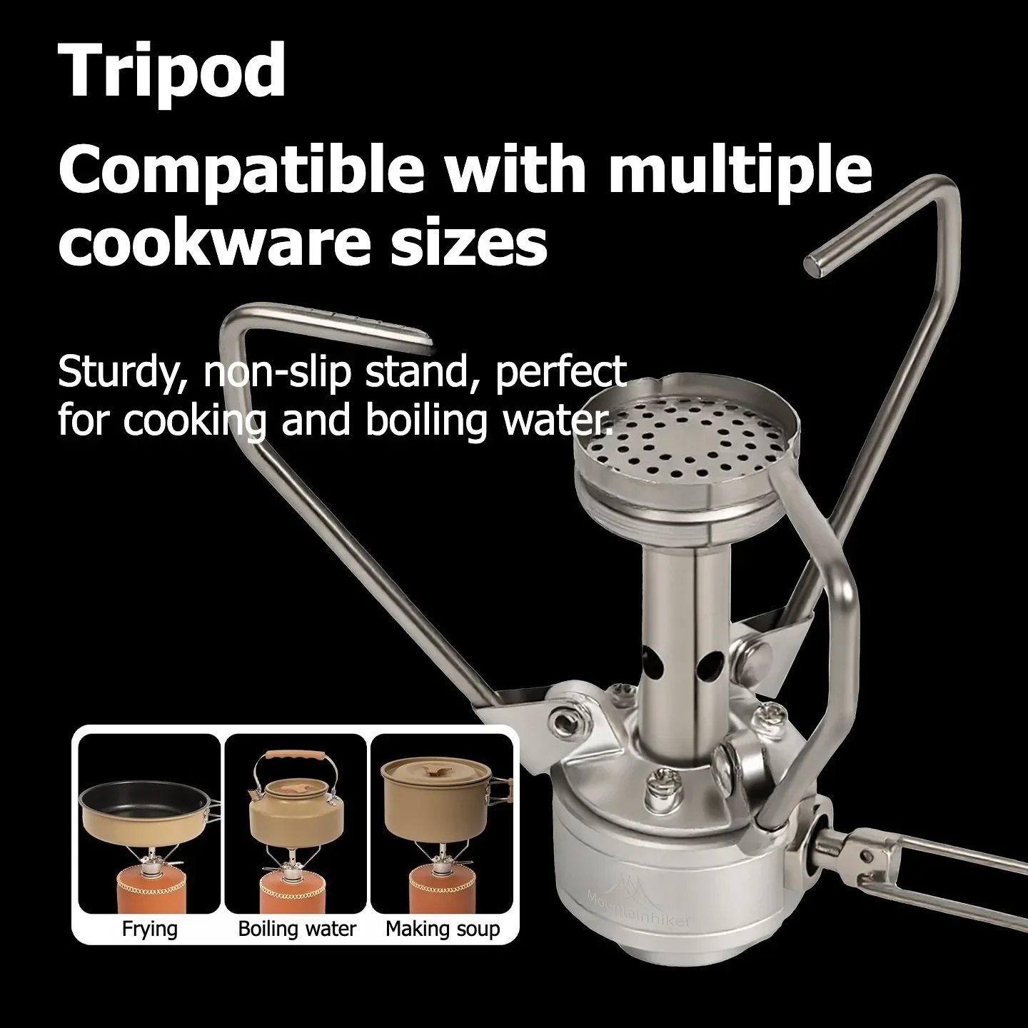 เตาแก๊สพกพาแบบรวมวัสดุสแตนเลส  - Camping Cooking Heater บทวิจารณ์และราคา