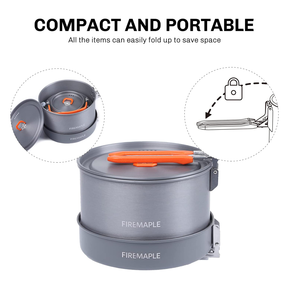 Fire Maple Camping เครื่องครัว - Camping Cooking Gear Set บทวิจารณ์และราคา