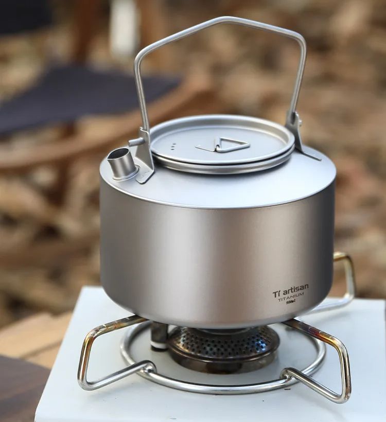 แคมป์ปิ้งกาต้มน้ําทําอาหารกาต้ - Camping Cooking Tool Set บทวิจารณ์และราคา